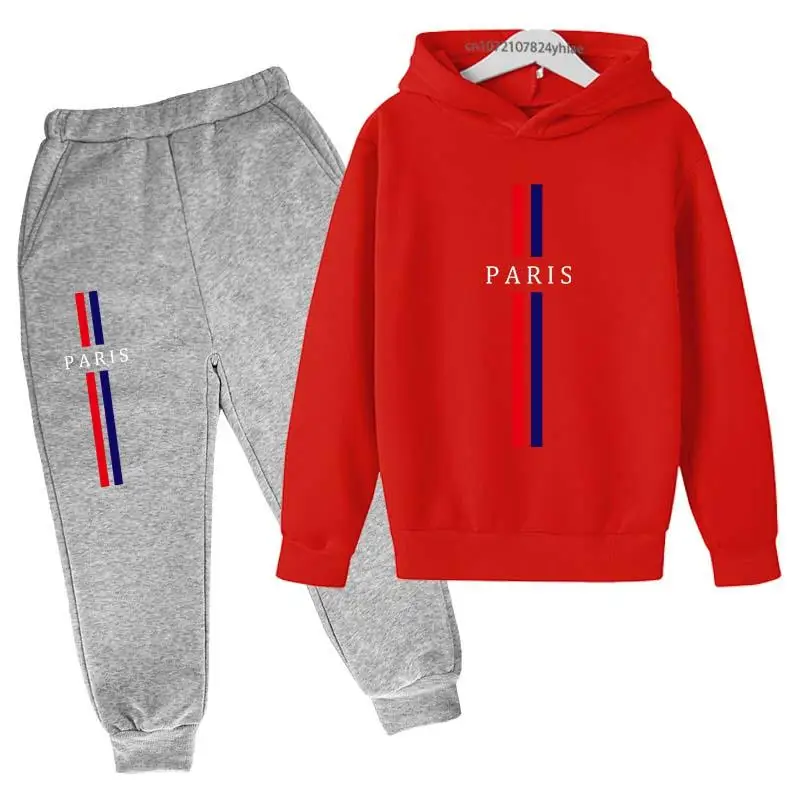 Kids Hoodie+Pants Unisex 2-13Years - Image 15