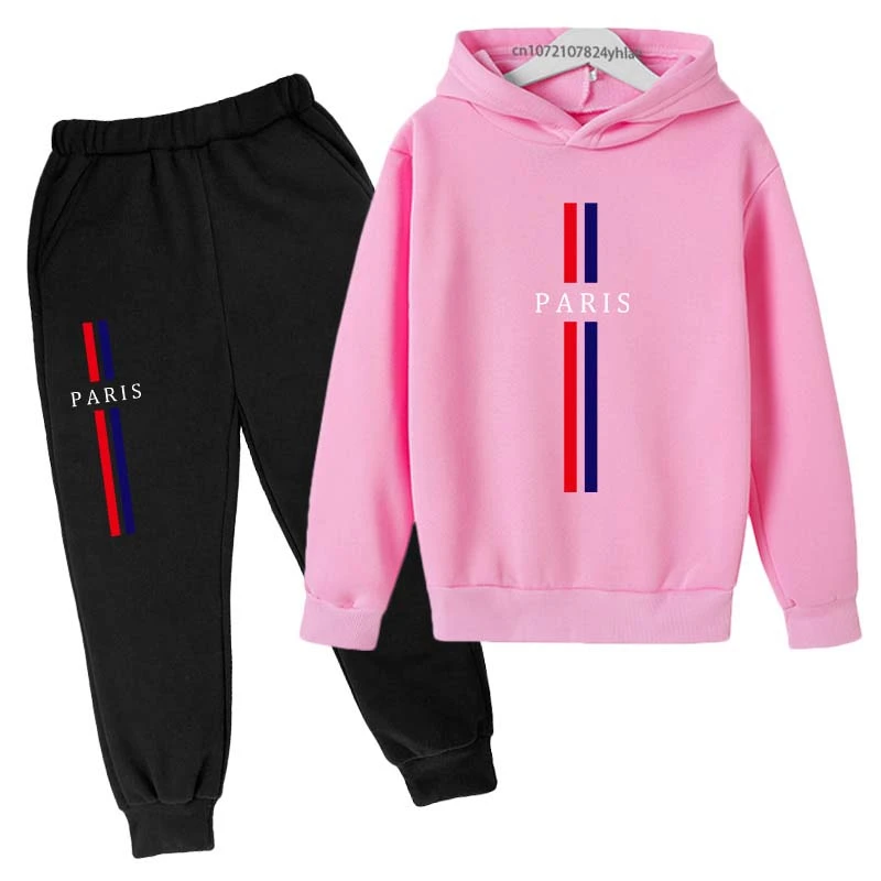 Kids Hoodie+Pants Unisex 2-13Years - Image 3