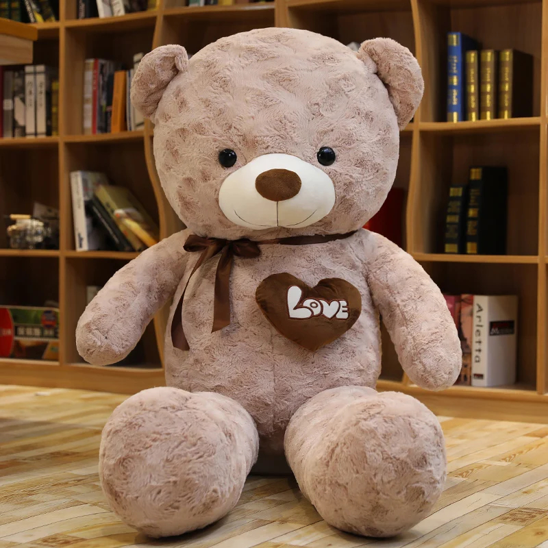 Medium Teddy Bear With Love Stuffed Animals - Image 2